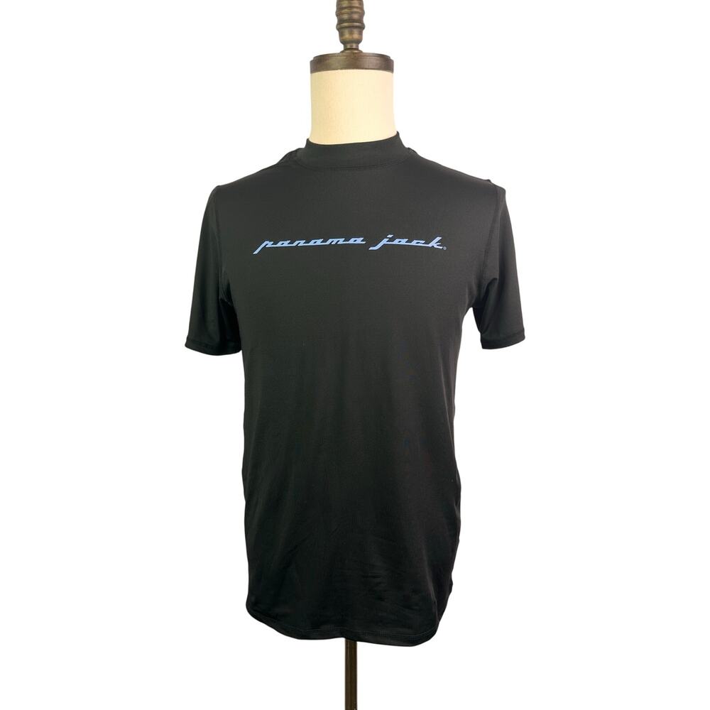 PANAMA JACK black FITTED-WET/DRY SHIRT (XL)